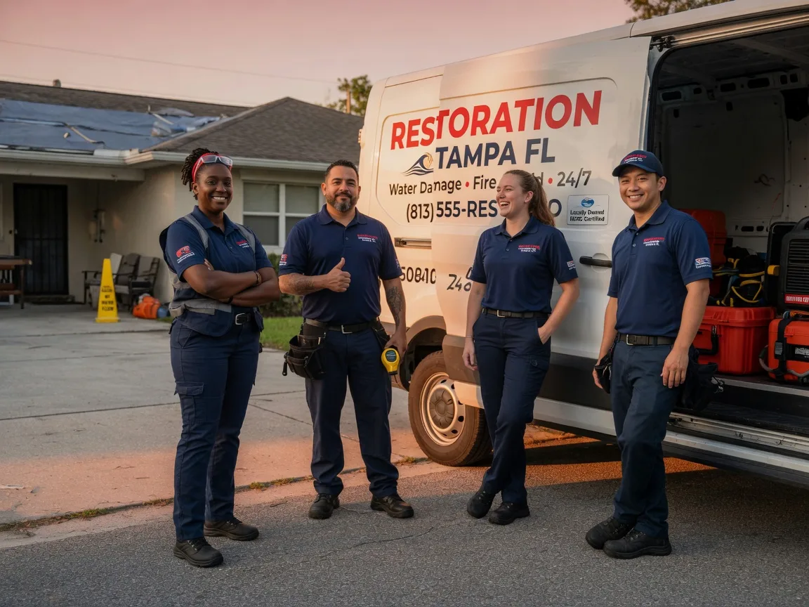 Water Damage Restoration company in Lawn, TX